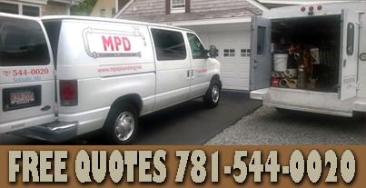 MPD Plumbing Heating Scituate commercial residential plumber